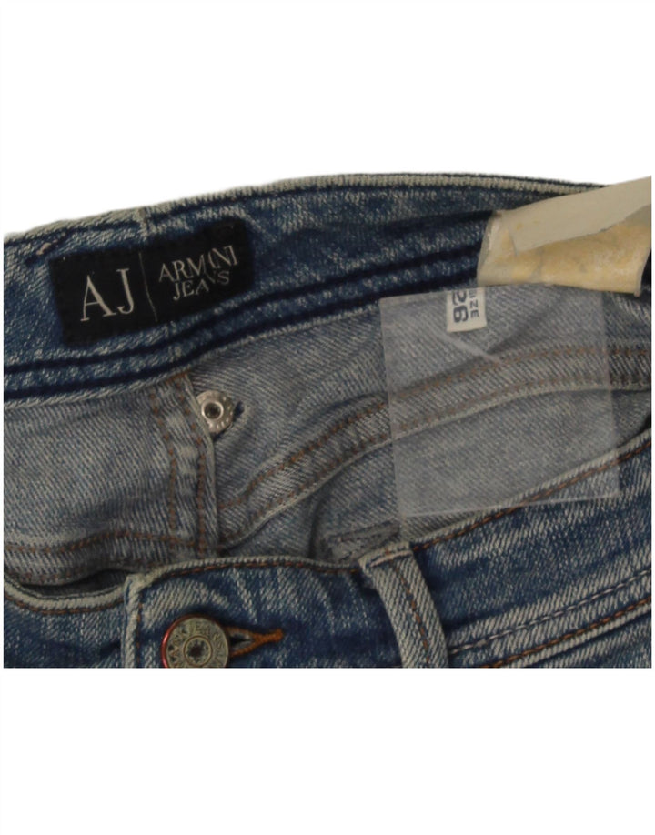 Blugi slim pentru bărbați Armani W26 L32 Albastru