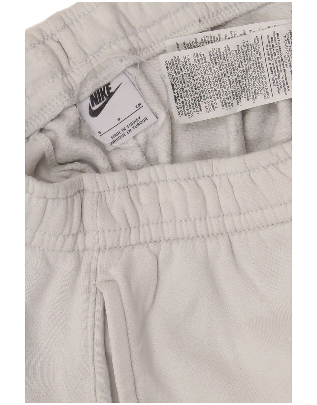 Pantaloni de trening cu grafică Nike pentru bărbați Pantaloni de jogging Bumbac alb mic