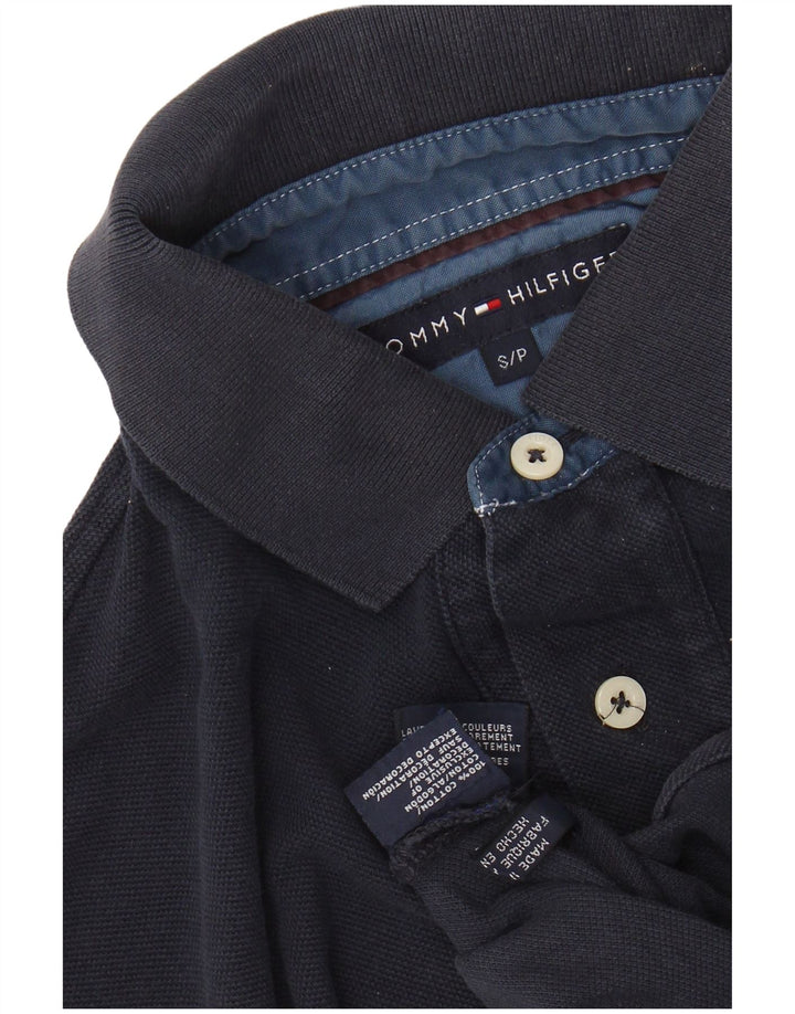 Tricou polo TOMMY HILFIGER pentru bărbați, bumbac, albastru bleumarin