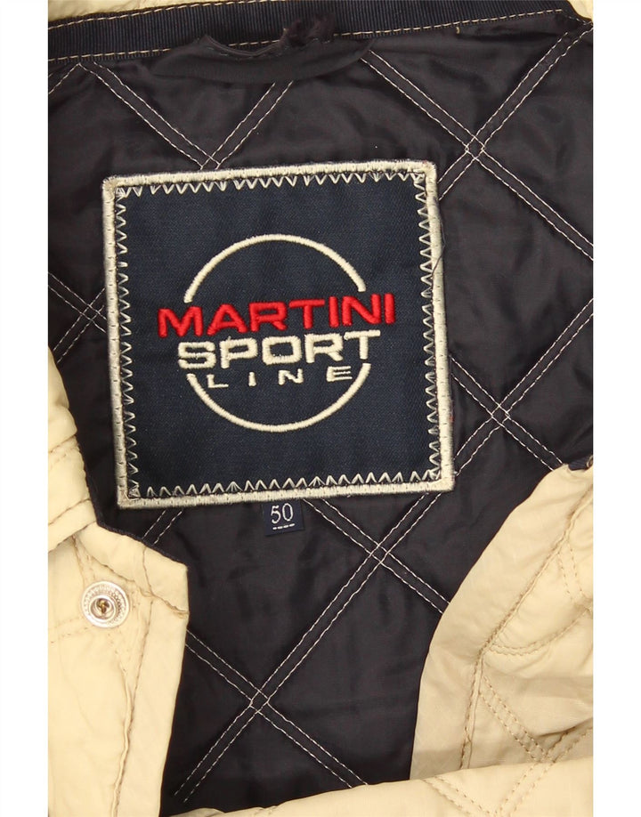 Jachetă matlasată vintage pentru bărbați IT 50 Large Beige