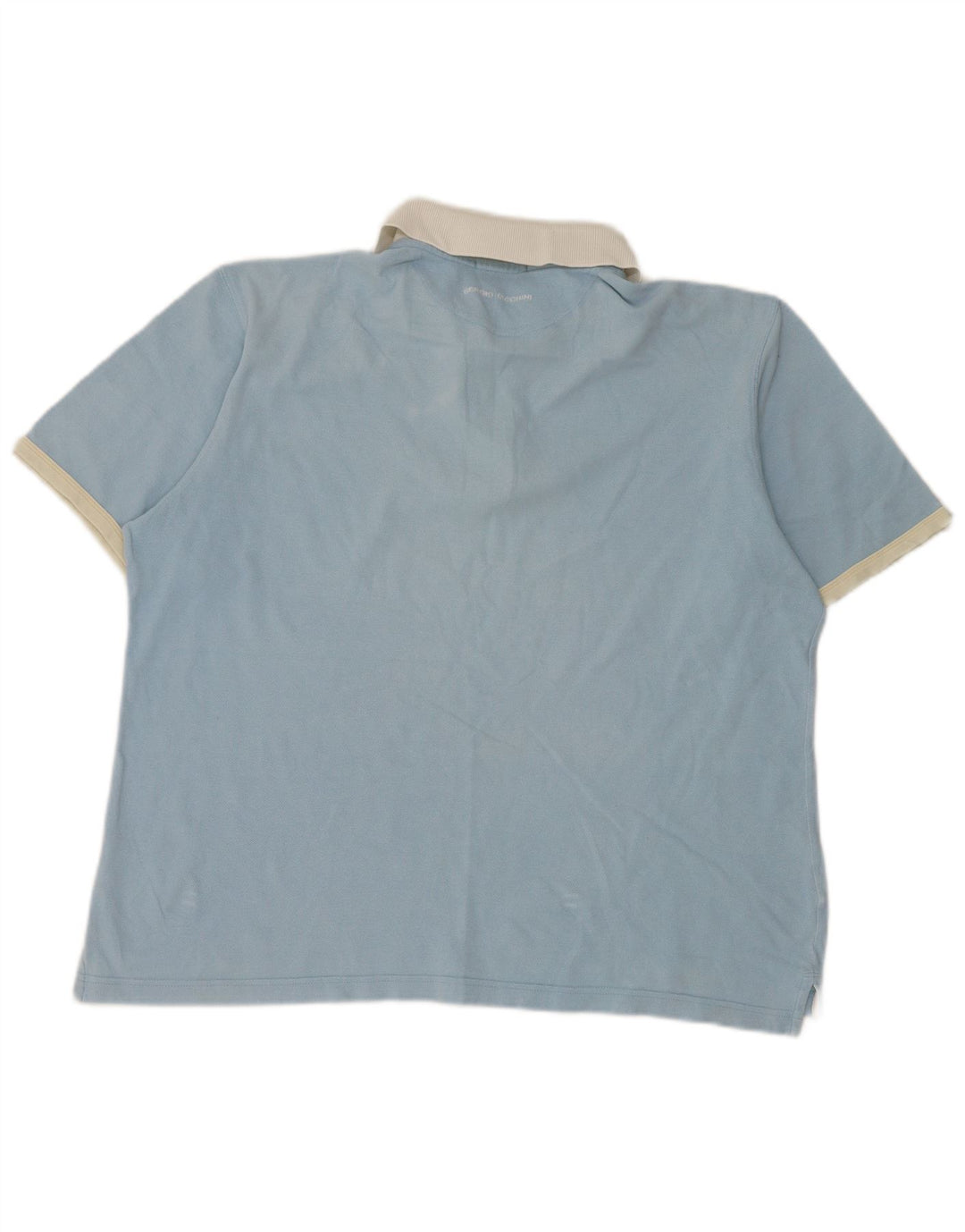 Cămașă polo Sergio Tacchini pentru bărbați IT 48, albastru mediu, bumbac color bloc