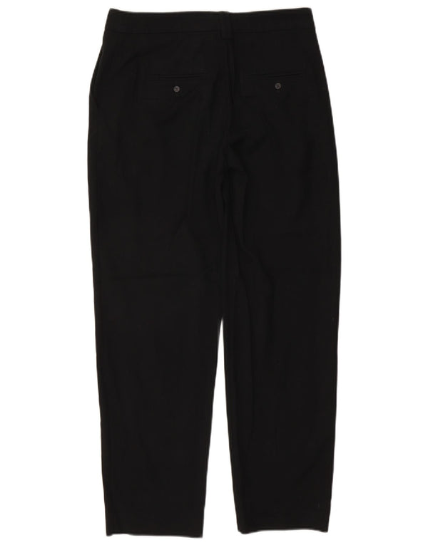 Pantaloni de costum conici pentru femei Marks & Spencer UK 8 Small W27 L27 Negru