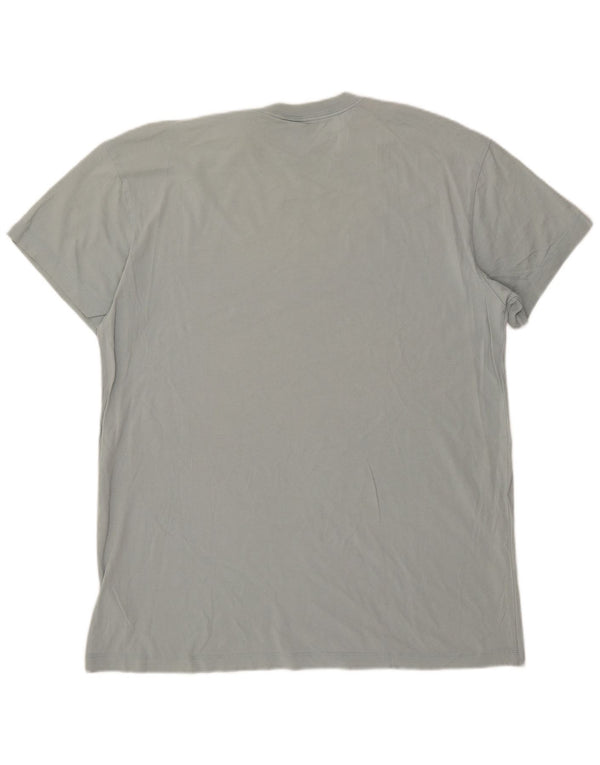Tricou grafic Nike pentru bărbați Top mare, albastru, bumbac
