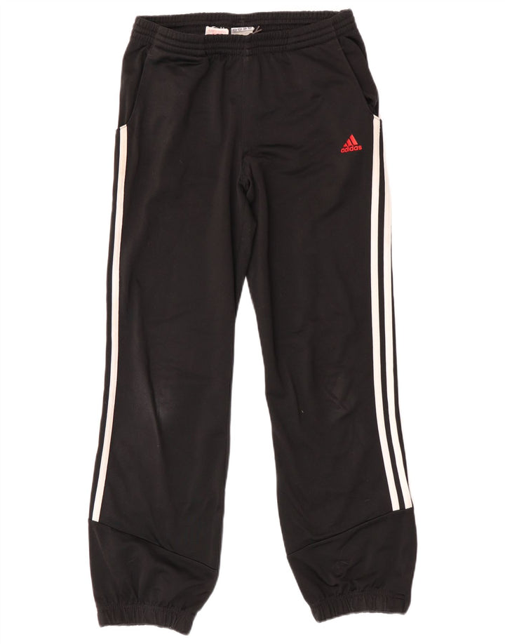 Adidas Băieți Pantaloni Trening Pantaloni Joggeri 11-12 Ani Poliester Negru