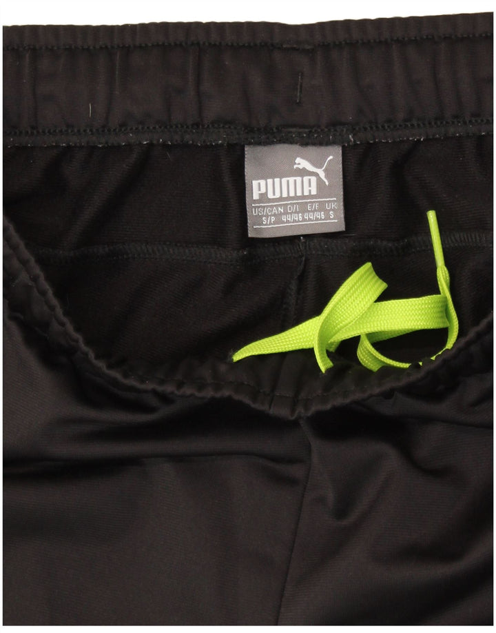 PUMA Pantaloni de trening pentru bărbați Pantaloni de jogging Mici Poliester negru
