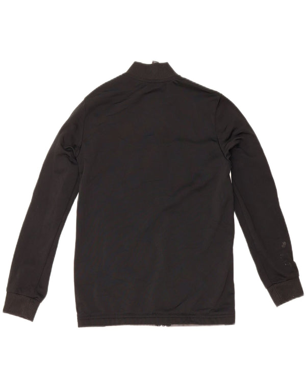 Jachetă de trening pentru băieți Adidas 9-10 ani, negru, poliester