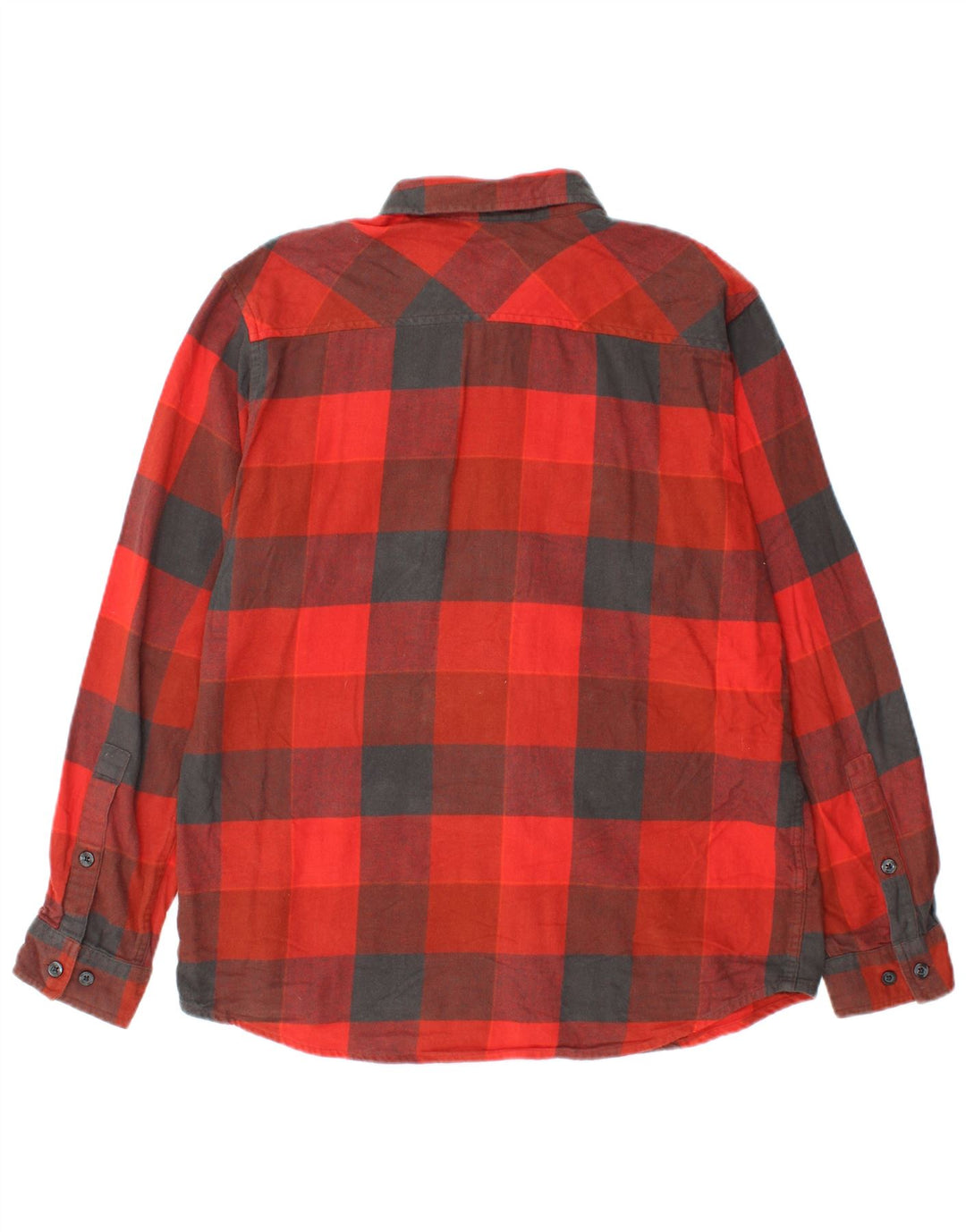 Cămașă Columbia pentru bărbați din flanel, roșu mediu, bumbac