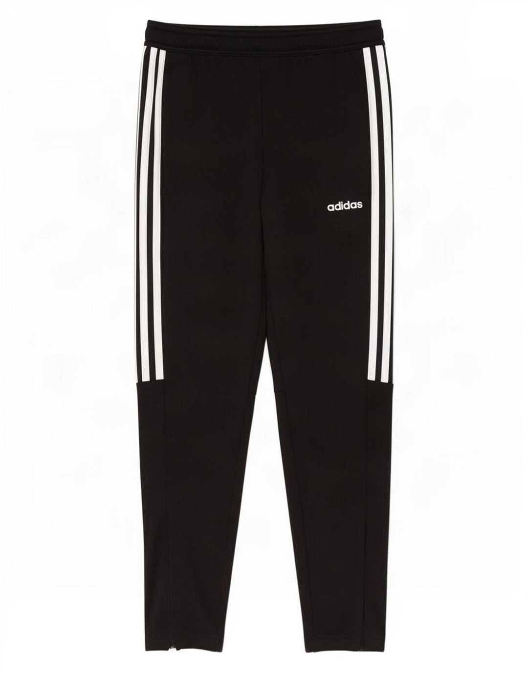 Pantaloni de trening Adidas baieti 11-12 ani poliester negru