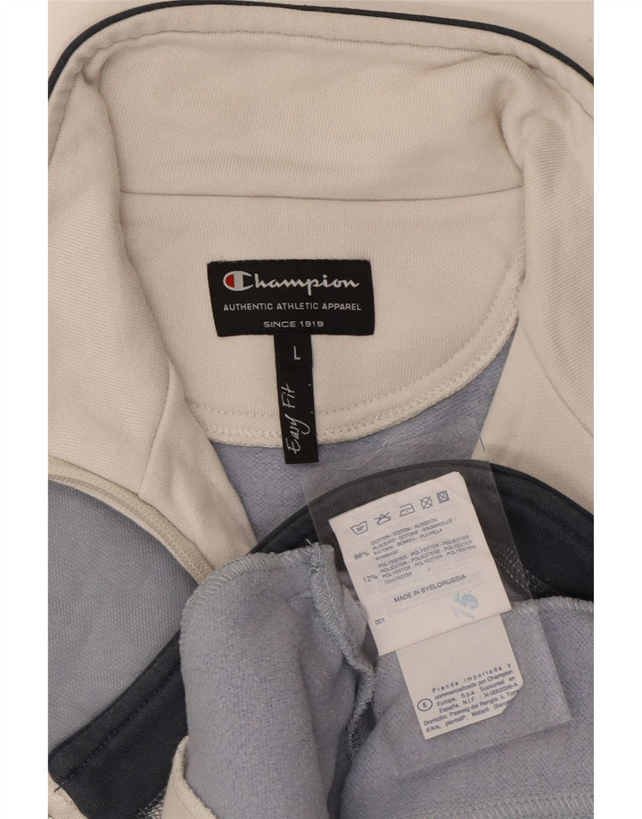 CHAMPION Jachetă de trening pentru femei Easy Fit UK 16, mare, albastru