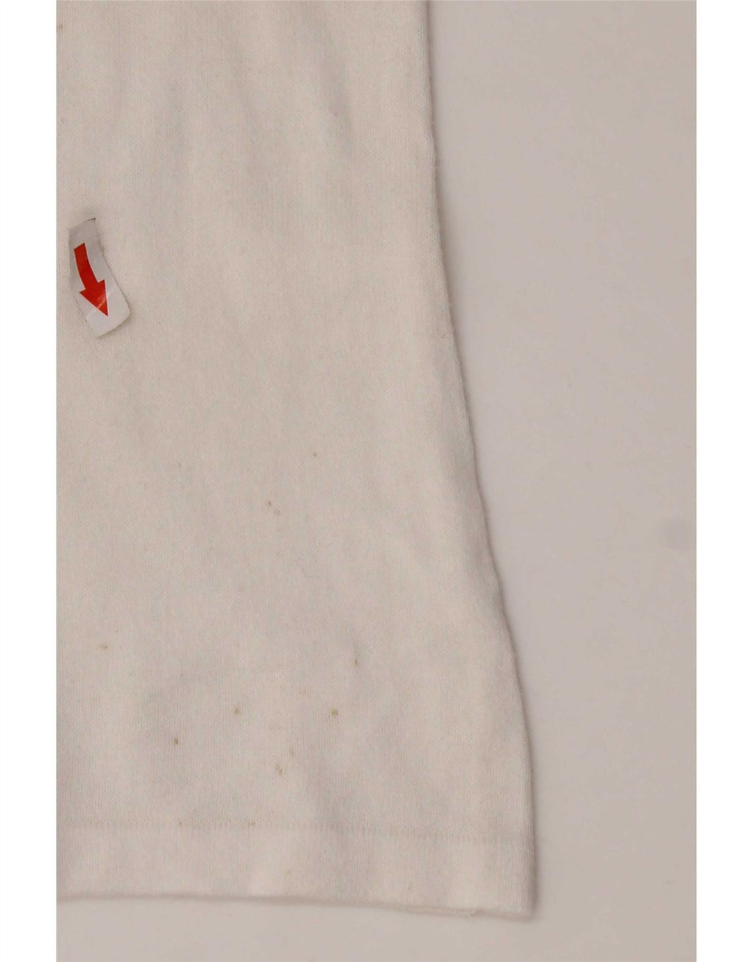 Top pentru femei Benetton cu mânecă lungă UK 14 Medium White