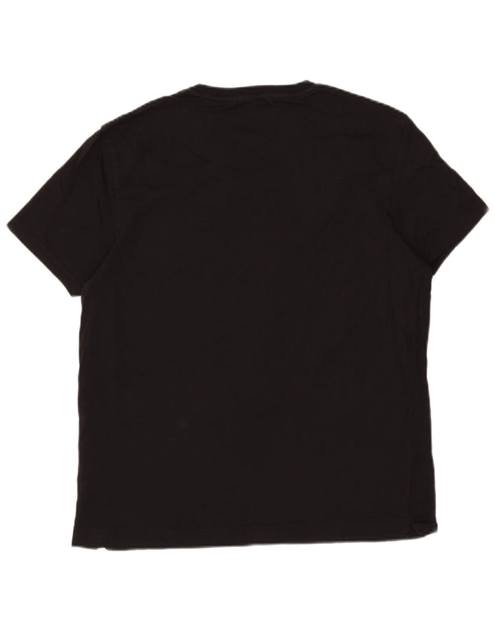 Tricou Bărbați Adidas Top Mediu Negru Bumbac