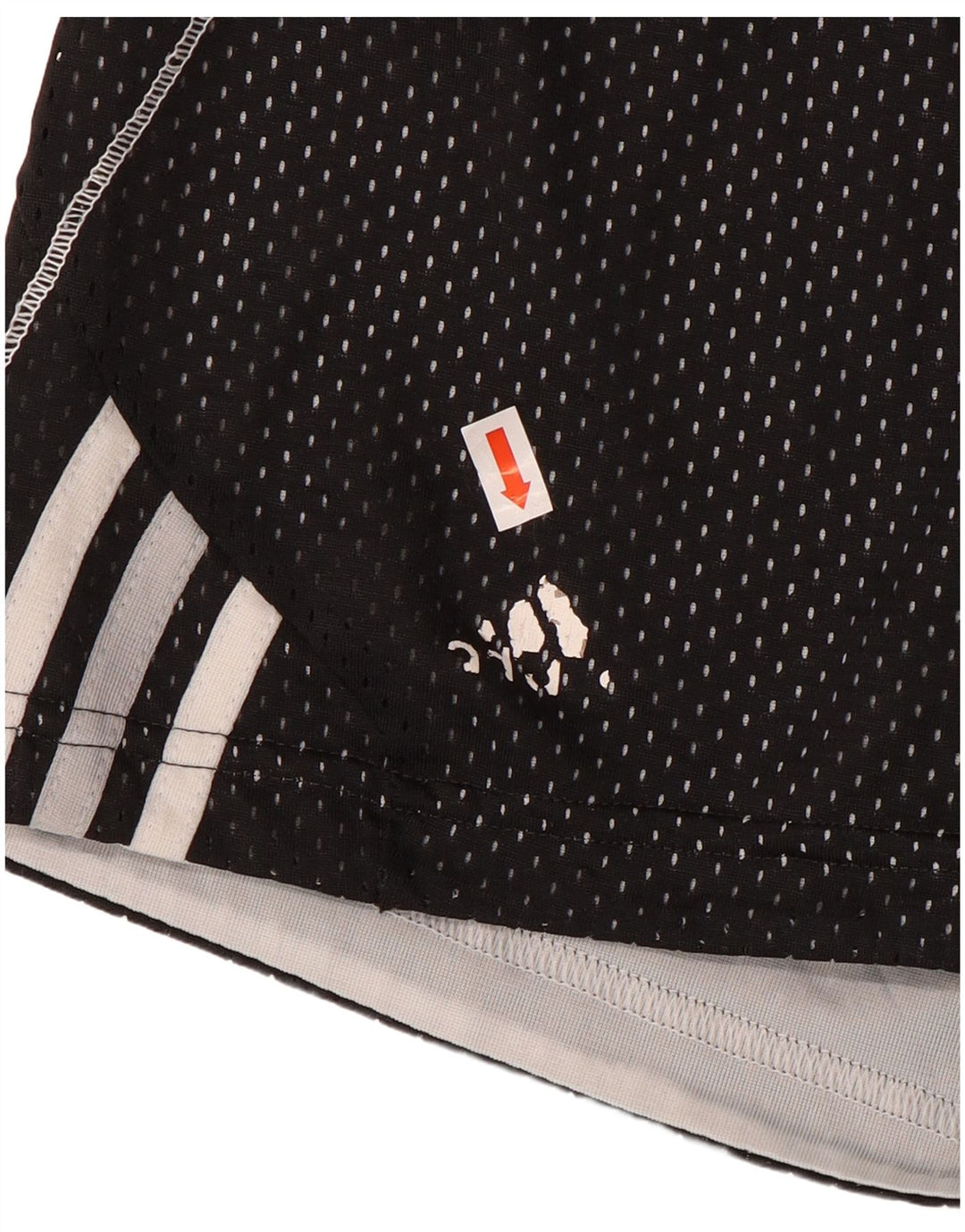 Pantaloni scurti sport ADIDAS pentru femei UK 14 Poliester mediu negru