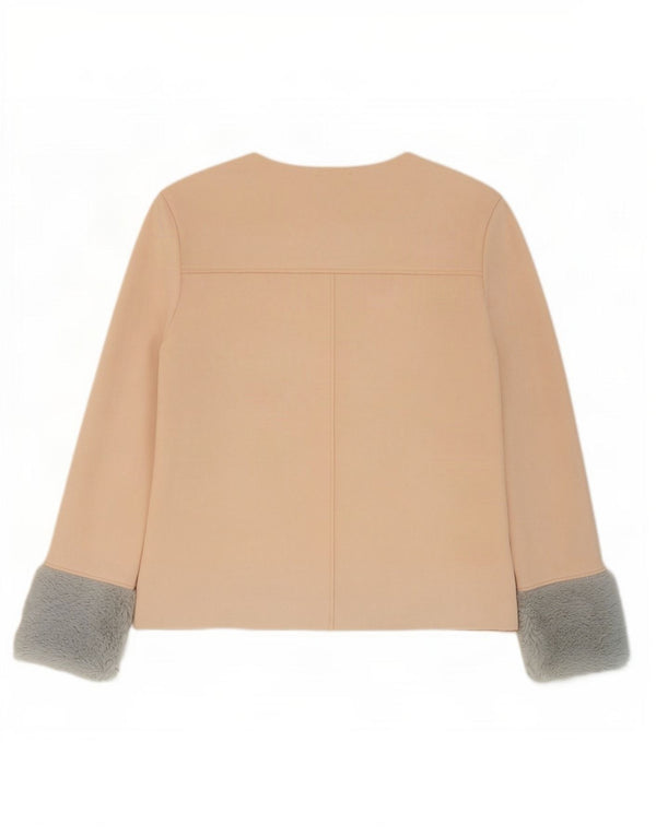 Bluză pentru femei Zara UK 12 Medium Bej Colorblock