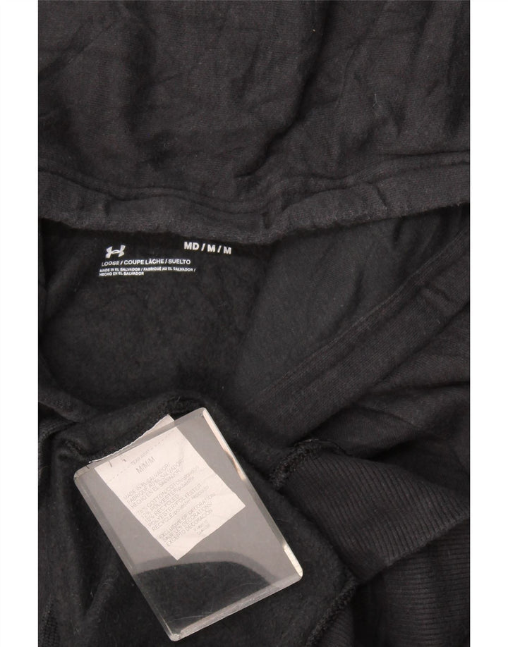 Pulover Under Armour pentru bărbați, bumbac mediu negru