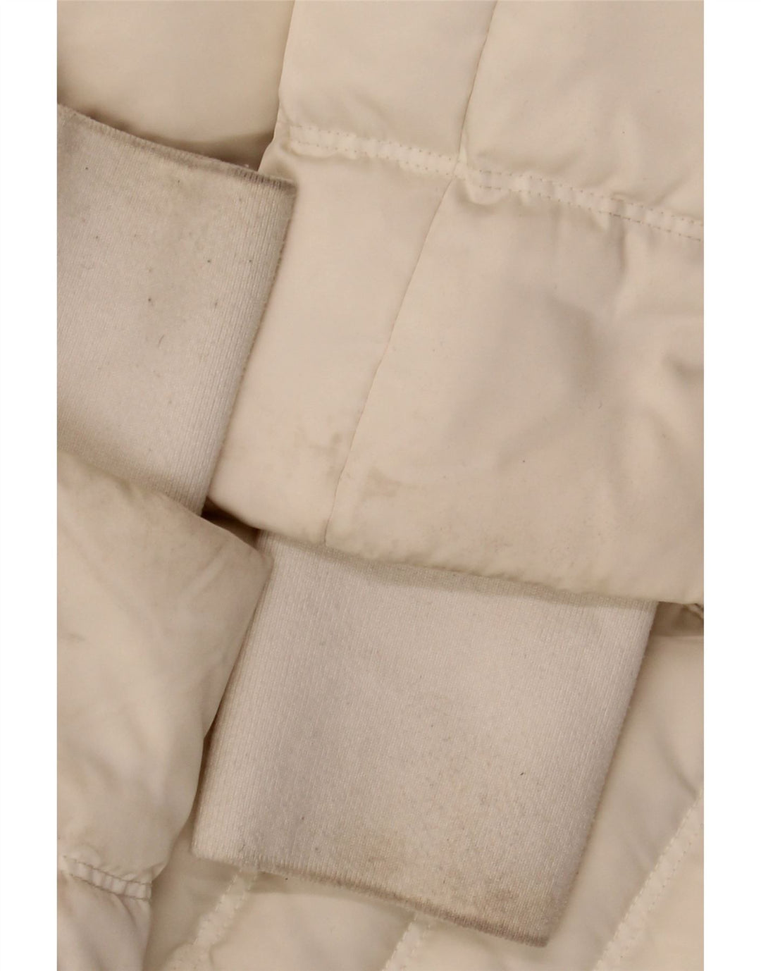 Jachetă căptușită supradimensionată pentru femei CALVIN KLEIN JEANS UK 10 Small Off White