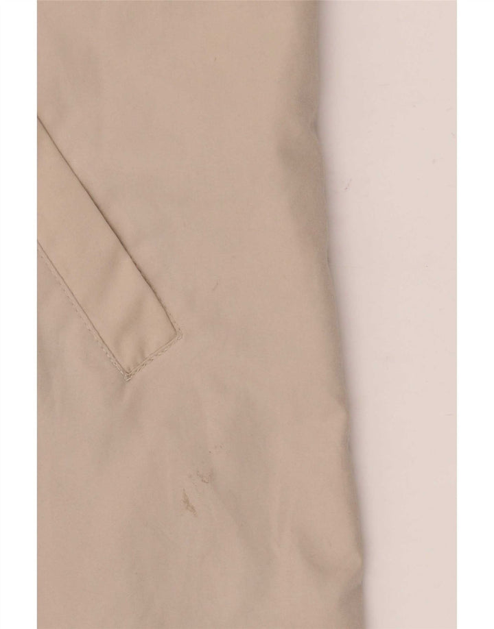 Pelernă de ploaie cu glugă pentru bărbați Armani Jeans IT 52 XL poliester bej