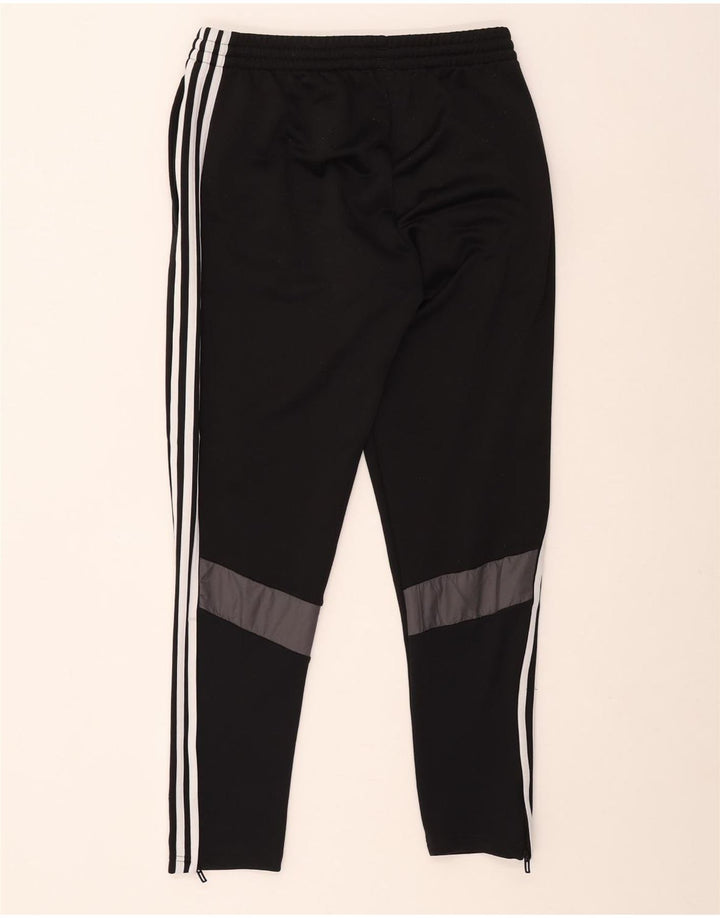 Pantaloni de trening Adidas Climalite pentru bărbați, poliester mediu negru