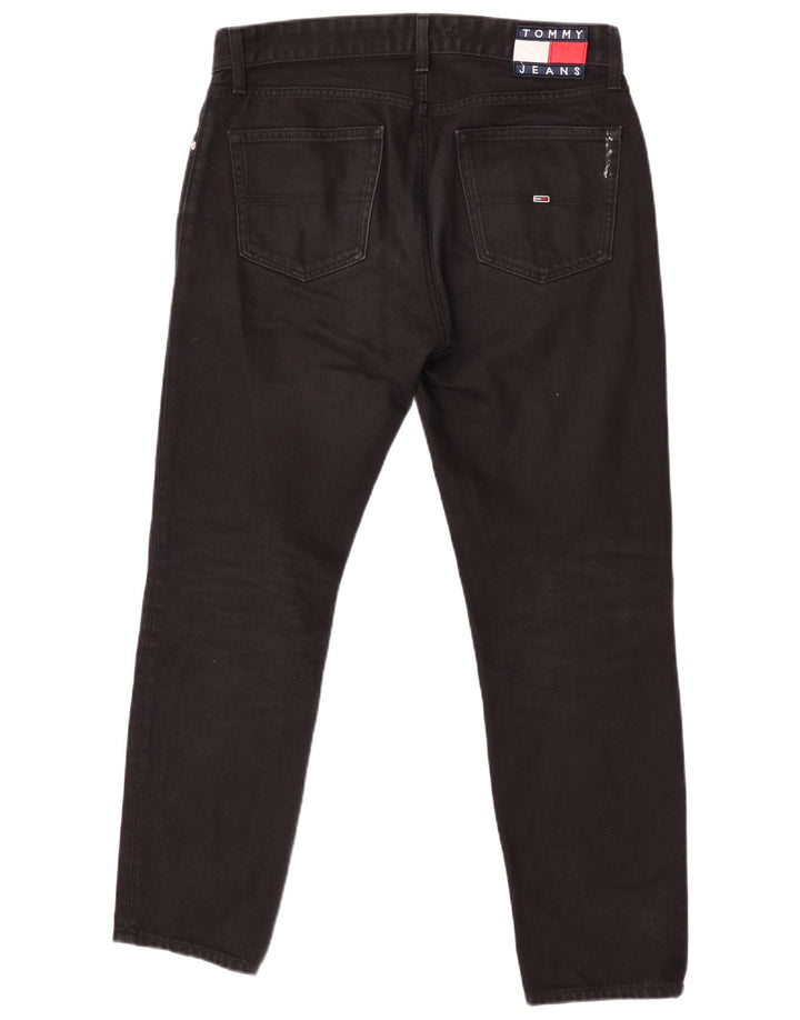 Tommy Hilfiger Ryan Regular Straight Jeans pentru bărbați W32 L29, bumbac negru