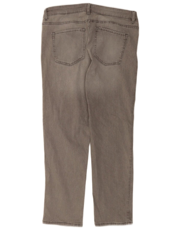 Blugi drepti pentru femei Marks & Spencer The Sienna UK 16 Large W34 L27 Gri