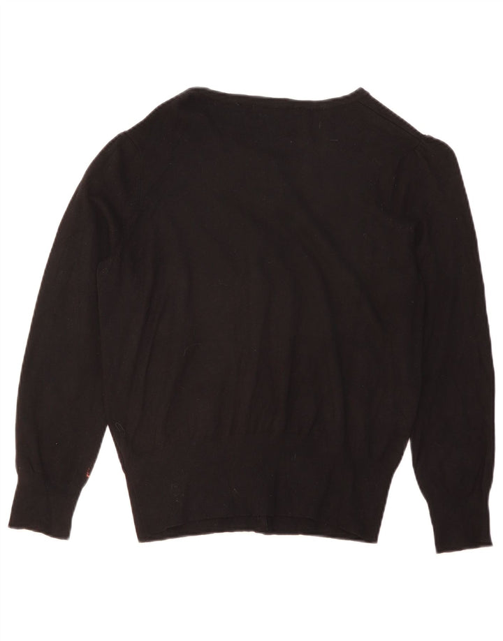 Pulover cardigan pentru femei Marks & Spencer UK 14 Medium Negru