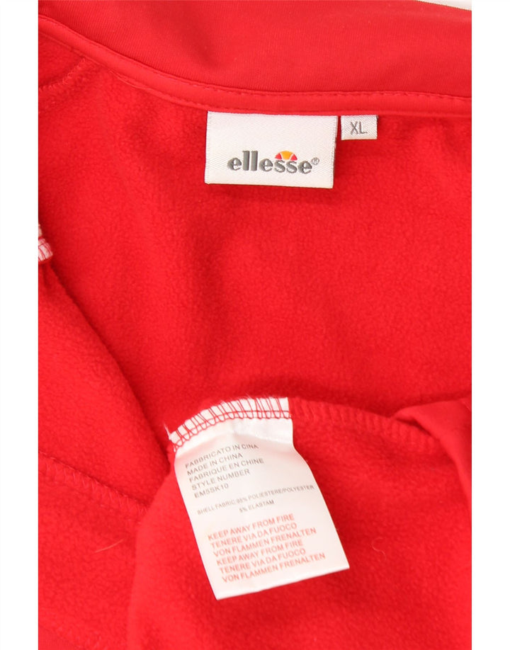 Hanorac pentru bărbați Ellesse, cu fermoar, XL, poliester color bloc