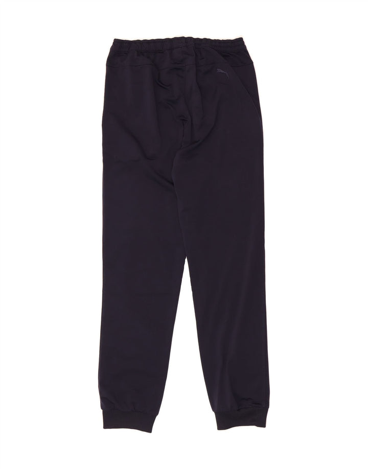 PUMA Mens Tracksuit Trousers Joggers Large  Navy Blue Polyester Vintage Puma and Second-Hand Puma from Messina Hembry 