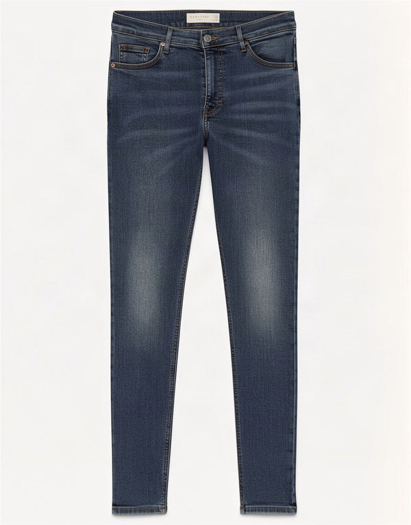 Topshop Blugi Jamie Skinny pentru femei W28 L28 Bumbac albastru