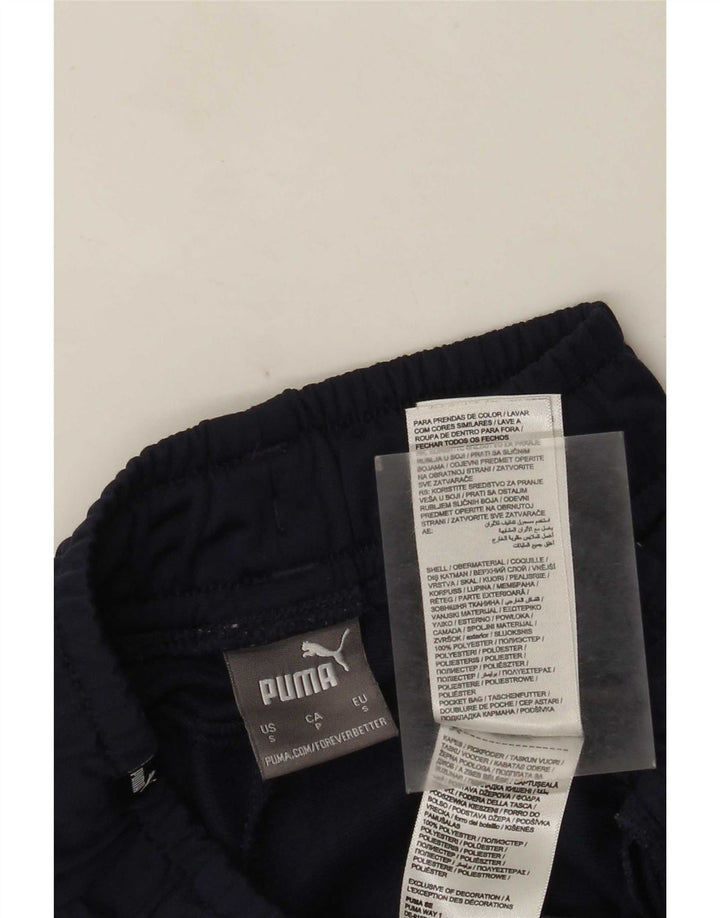 Pantaloni de trening pentru bărbați Puma Pantaloni de jogging Mici, bleumarin, poliester color bloc