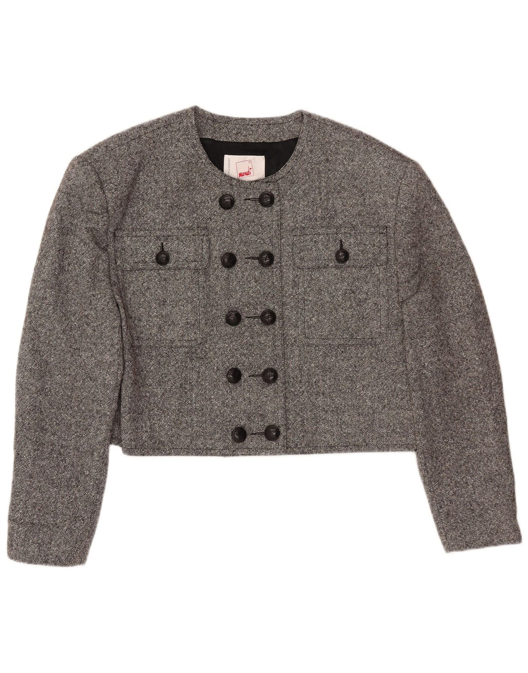 Jachetă Bolero pentru femei MONDI EU 42 Lână mare gri