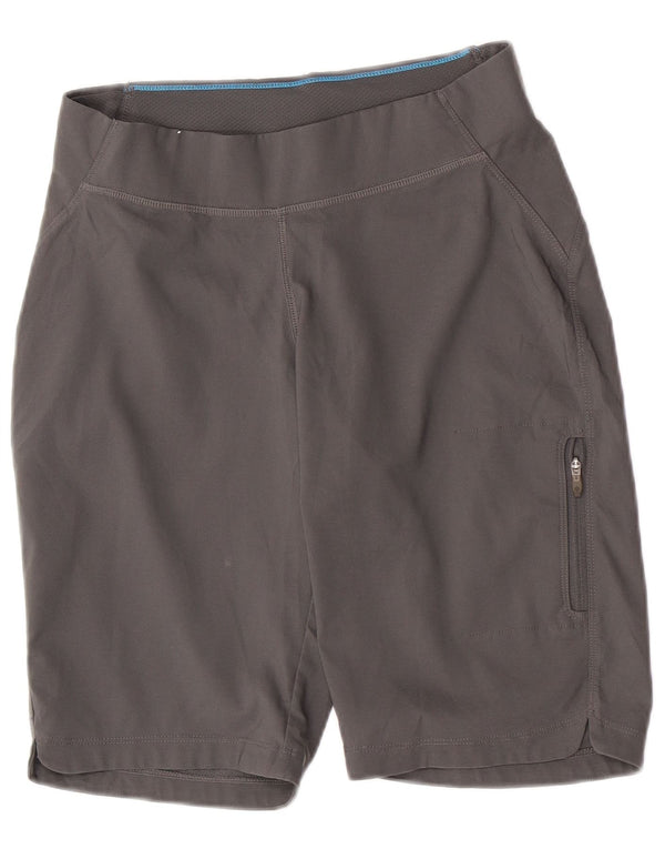 Columbia Womens Omni-Shield Sport Shorts UK 8 Small Grey Polyester