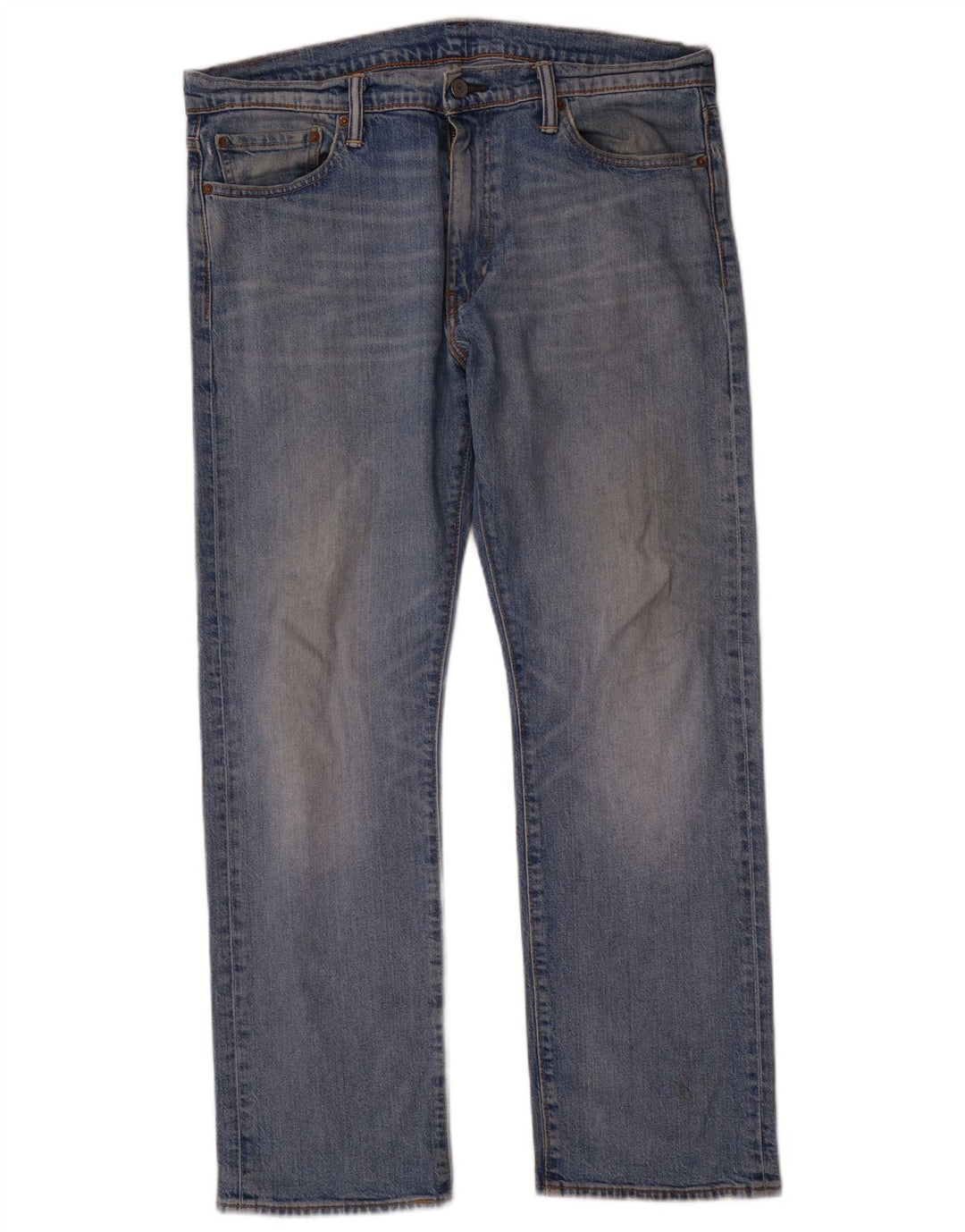 Blugi drepti pentru bărbați Levi's 504 W36 L30 Bumbac albastru