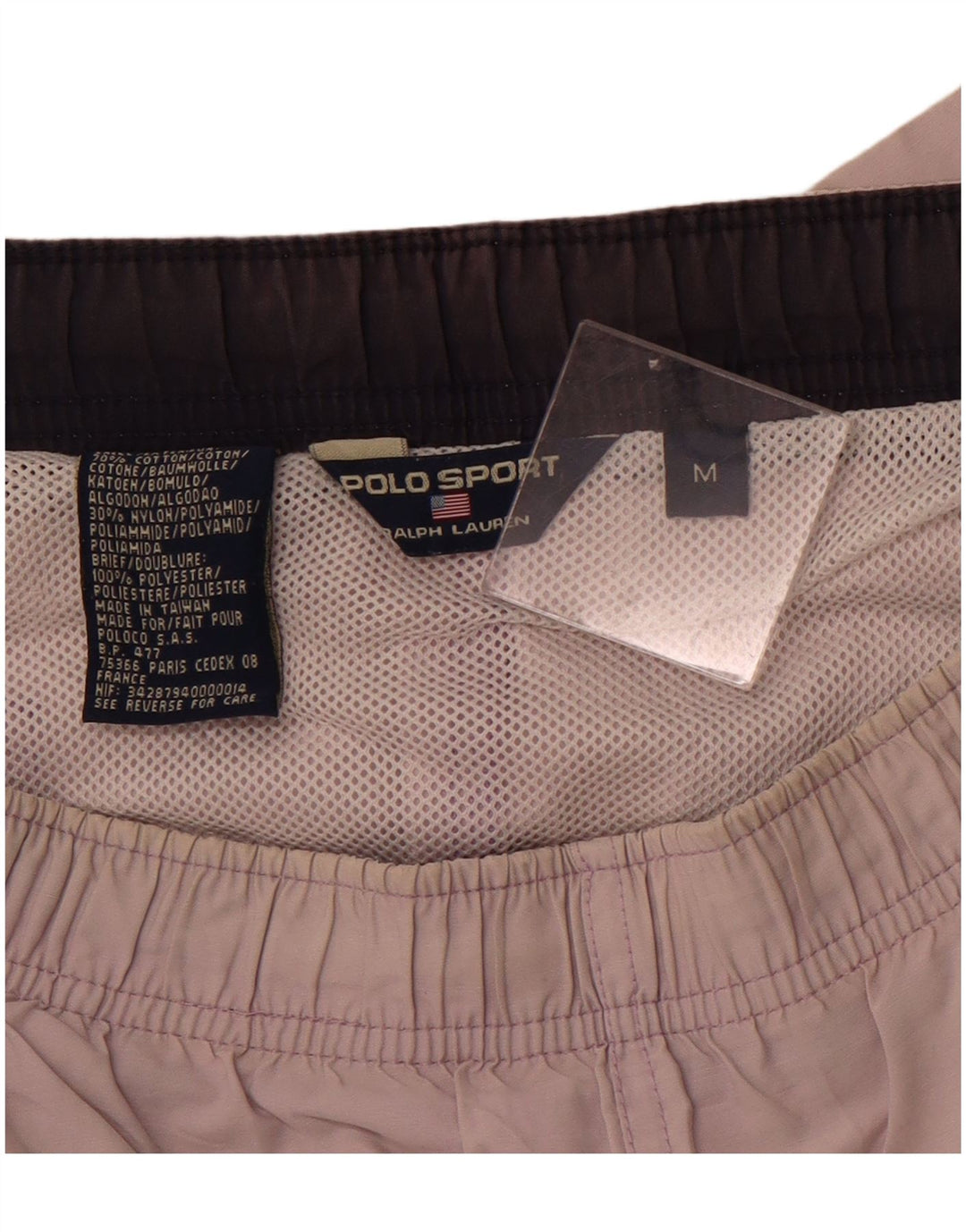 POLO RALPH LAUREN Pantaloni scurți de baie pentru bărbați, bumbac violet mediu