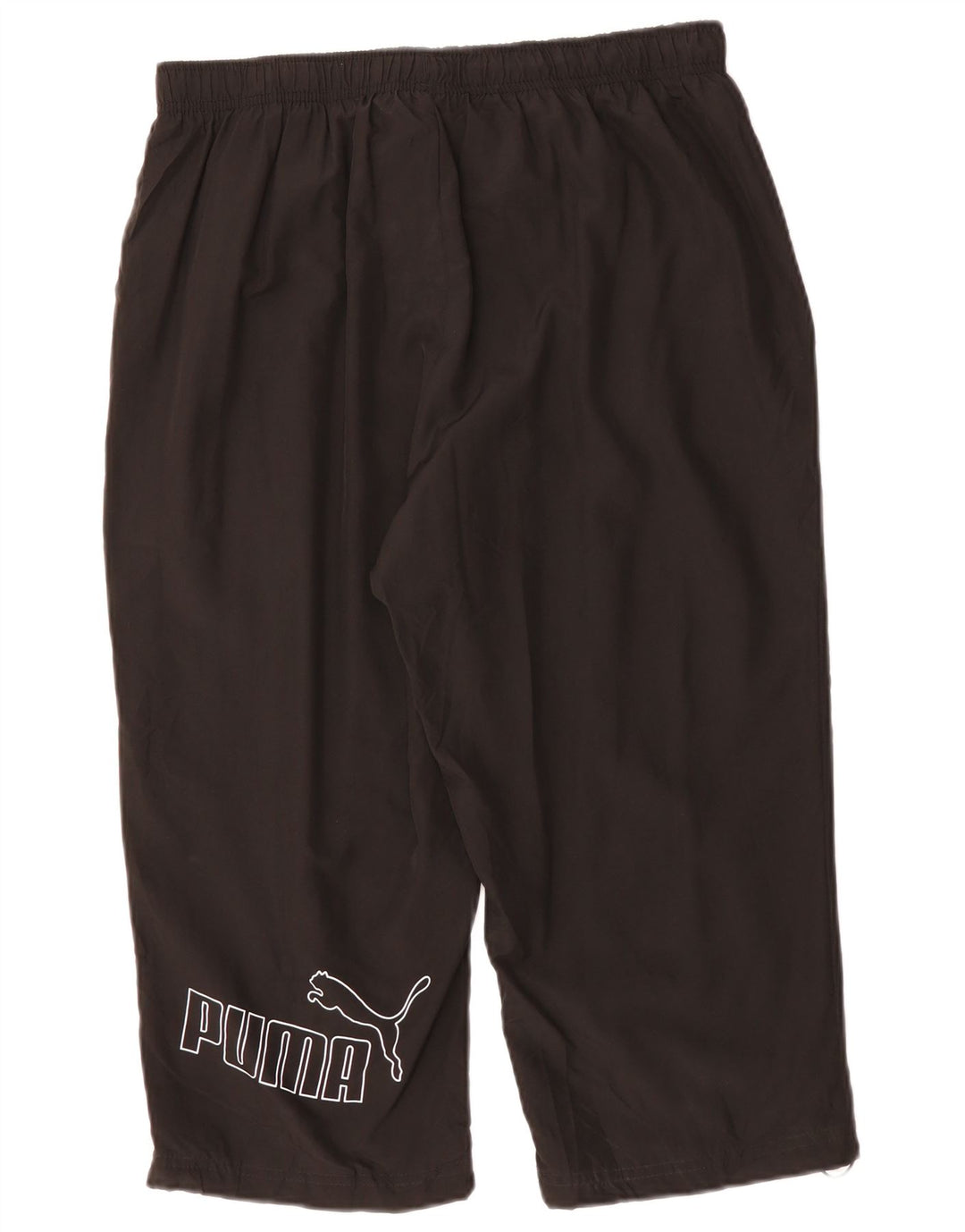 Pantaloni de trening PUMA Graphic Capri pentru bărbați, mari, negru, poliester