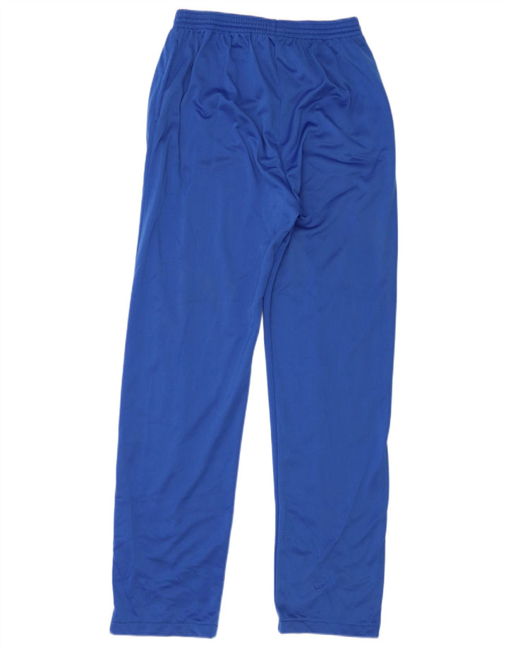 Pantaloni de trening Vintage pentru baieti 15-16 ani XL poliester albastru