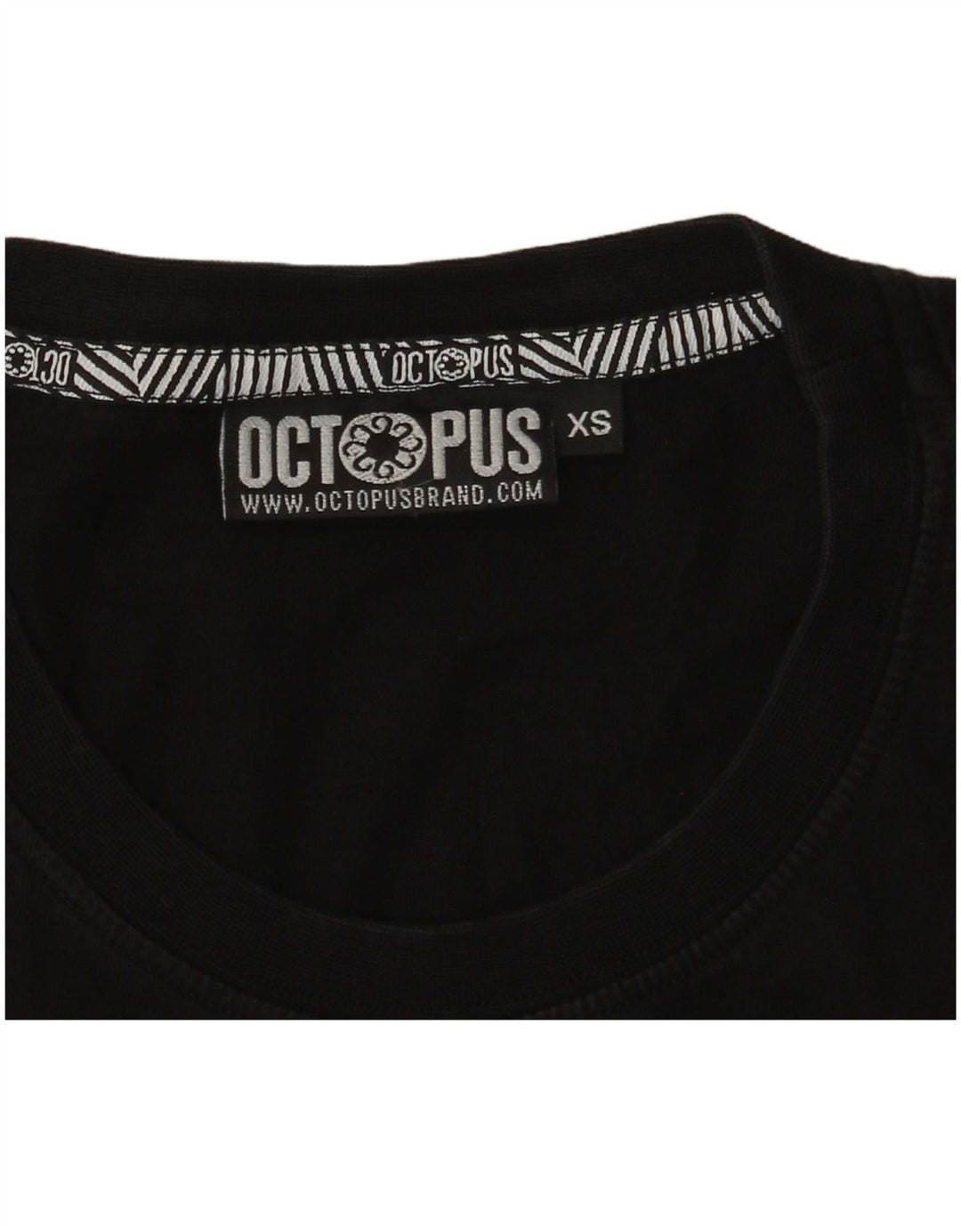 Tricou grafic pentru bărbați Octopus Top XS Negru Geometric