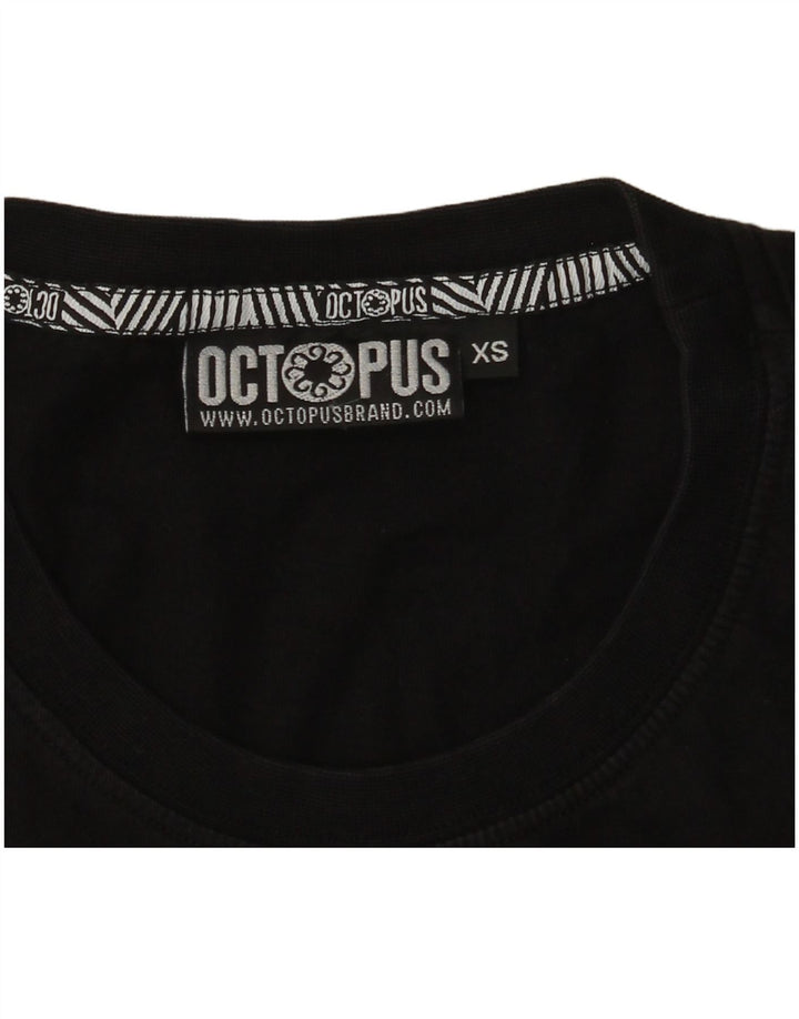 Tricou grafic pentru bărbați Octopus Top XS Negru Geometric