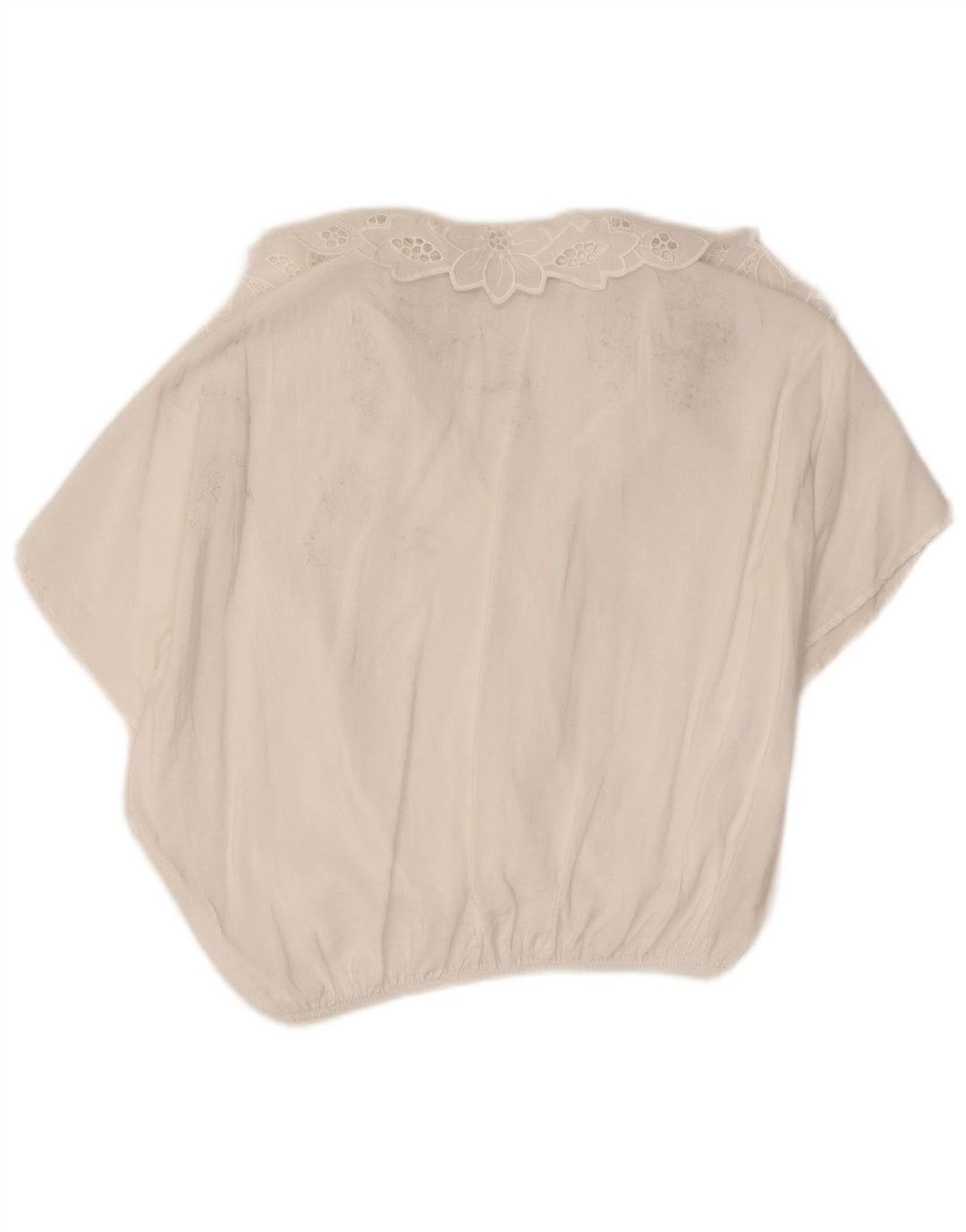 Bluză Crop pentru femei Zara UK 10 Small White