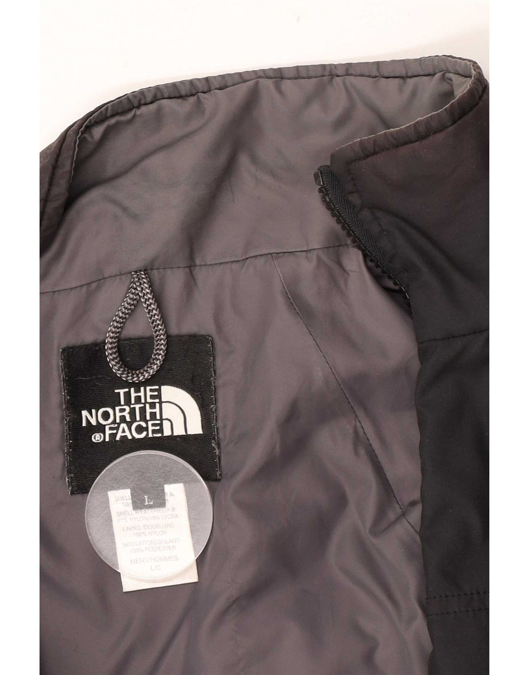 The North Face Mens Liner Bomber Jacket UK 40 Large Black Poliester