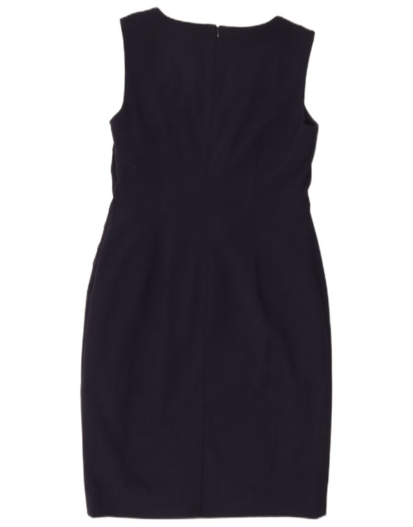 Rochie teacă fără mâneci pentru femei Calvin Klein US 8 Medium Bleumarin Poliester