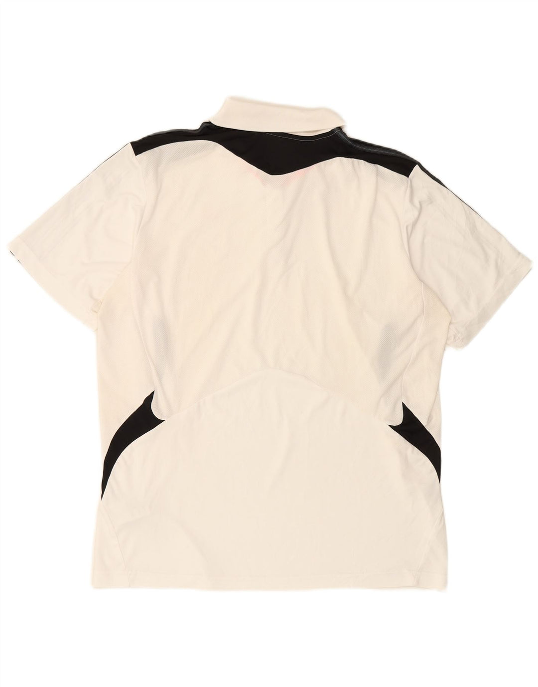 Tricou polo ADIDAS Climacool pentru bărbați XL, alb, poliester color bloc
