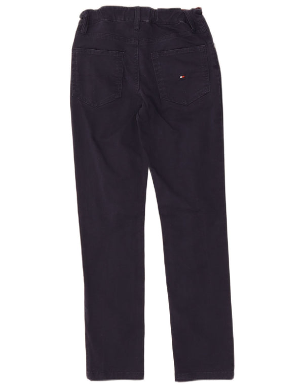 Blugi slim pentru fete Tommy Hilfiger 9-10 ani W26 L24 bleumarin bumbac
