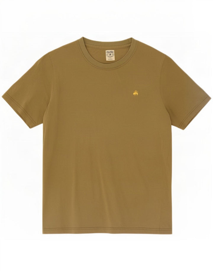 Tricou Brooks Brothers pentru bărbați Top mare din bumbac kaki