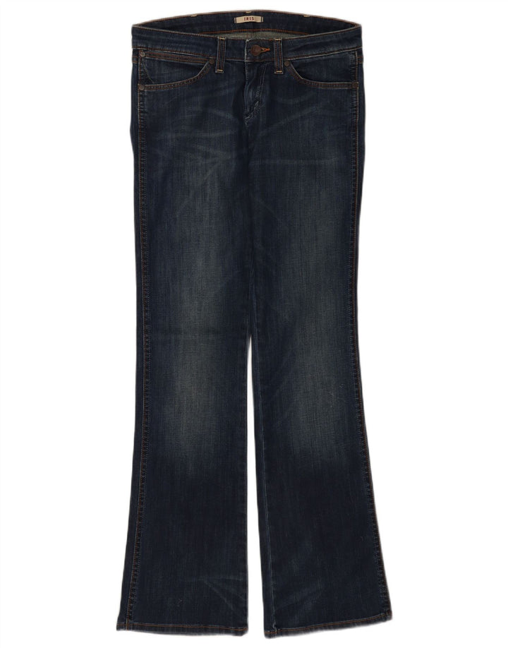 Blugi pentru femei Wrangler Iris Bootcut W27 L32 Bumbac bleumarin