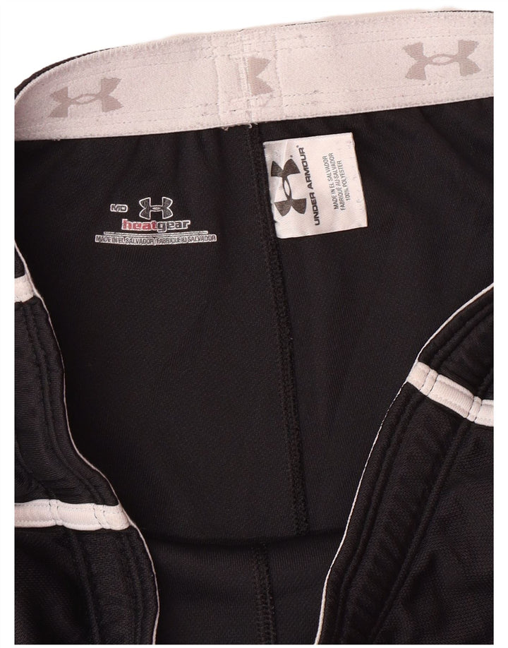 Pantaloni scurți sport grafic pentru femei UNDER ARMOUR Heat Gear UK 14 Medium Black