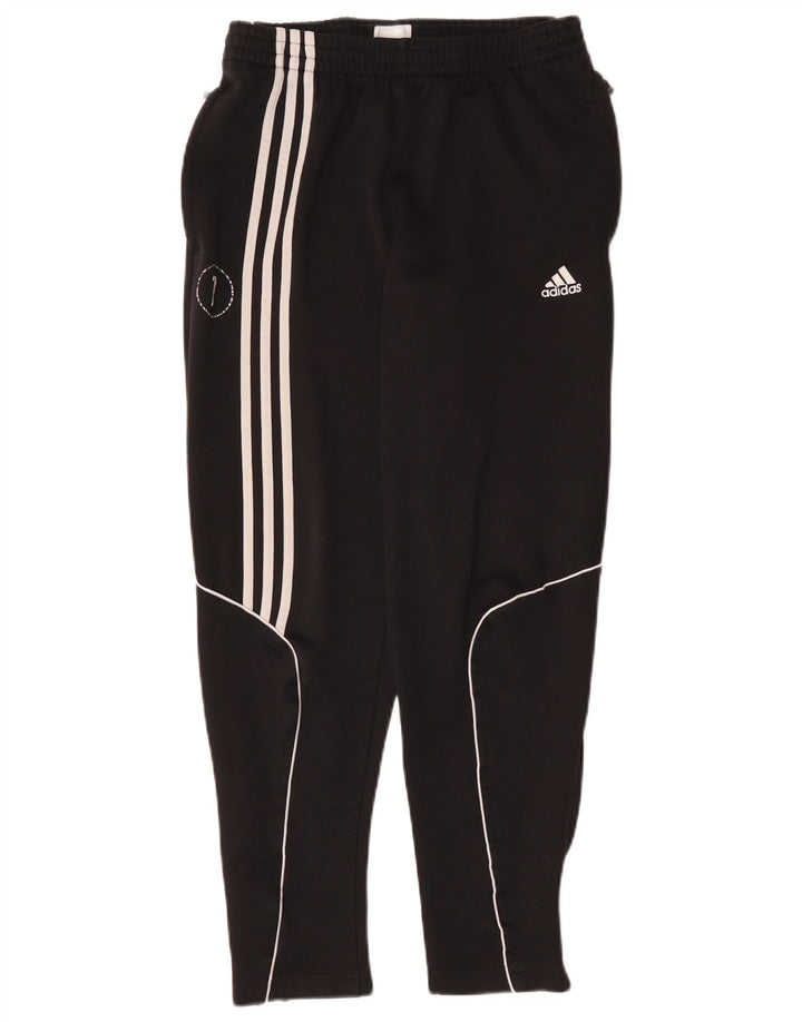 Pantaloni de trening Adidas Climalite pentru bărbați Pantaloni de jogging, mari, negru, poliester