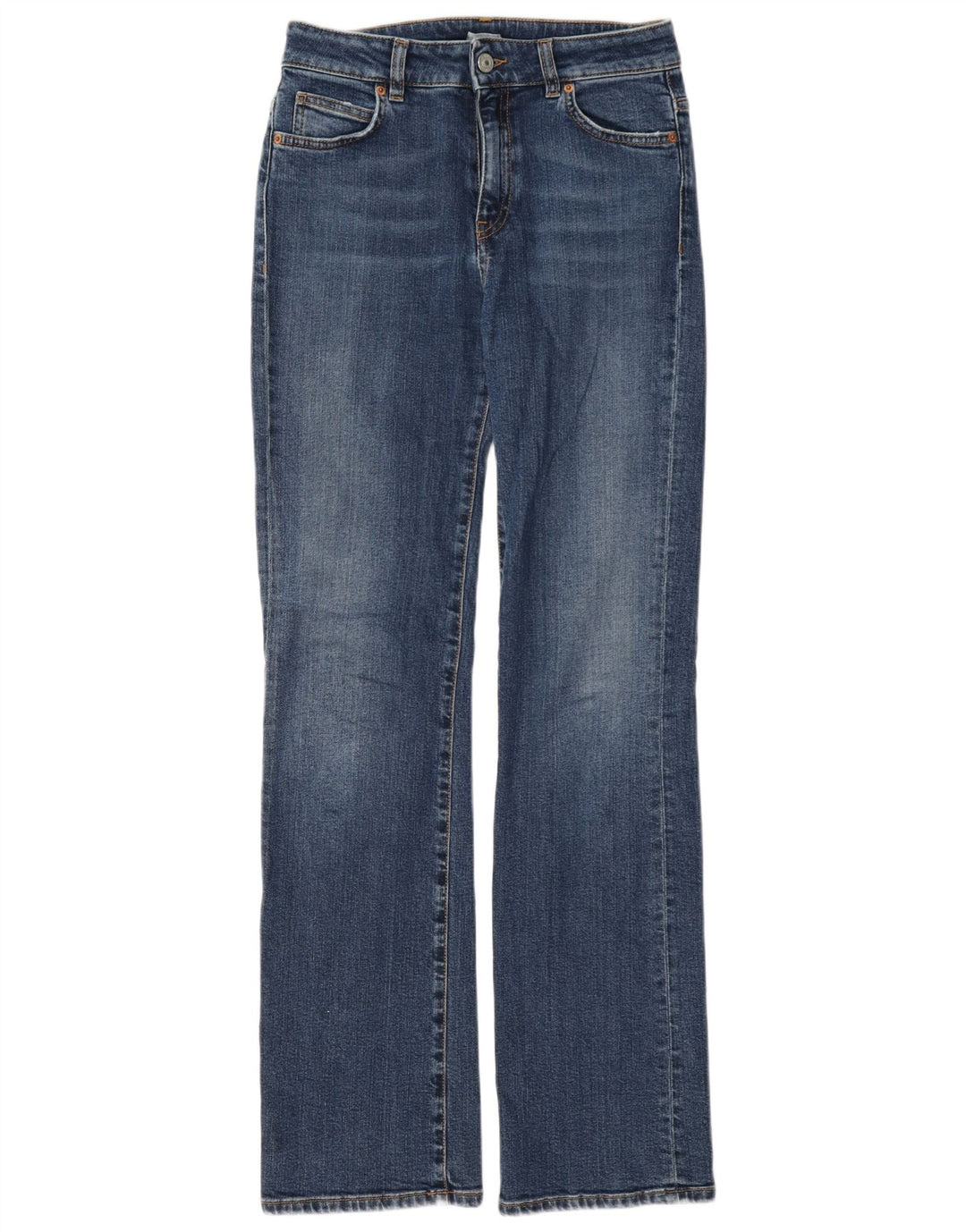 Blugi Bootcut pentru femei 8 by Yoox W28 L32 Blue