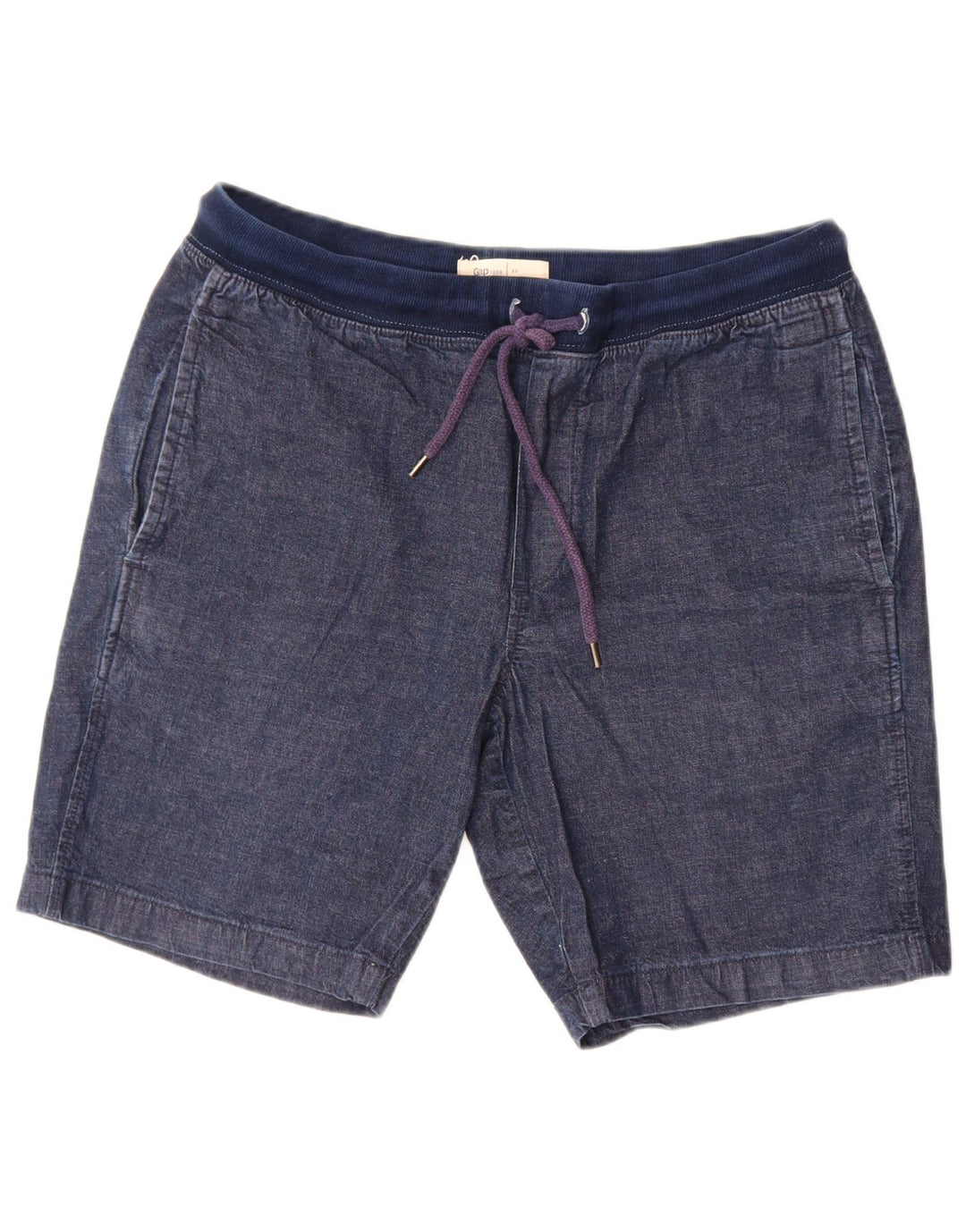 Pantaloni scurti chino pentru bărbați Gap W33, bumbac, albastru bleumarin mediu