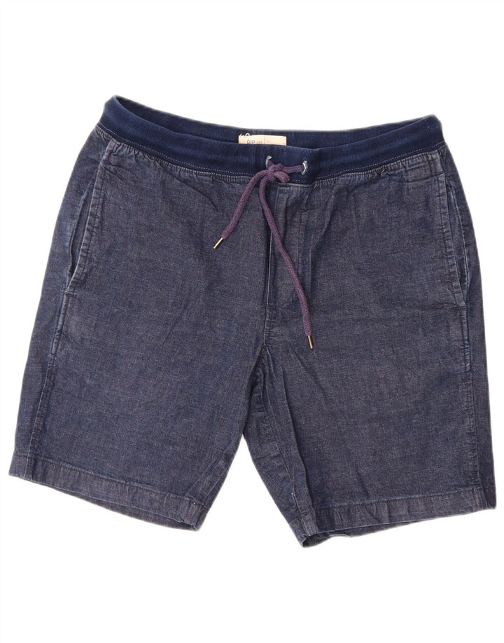 Pantaloni scurti chino pentru bărbați Gap W33, bumbac, albastru bleumarin mediu
