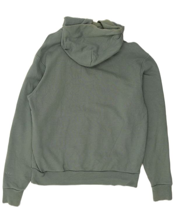 Adidas Humanrace Graphic Hoodie Jumper mare, verde, bumbac