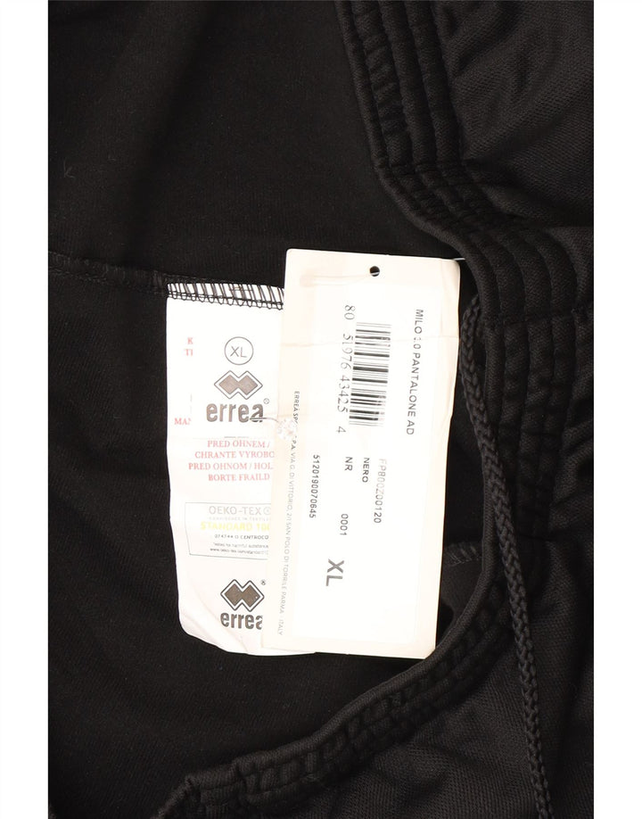 Errea Pantaloni de trening pentru bărbați Joggeri XL Poliester negru